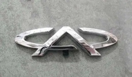 Эмблема задняя значок "A" Amulet/Kimo CHERY A11-3921113