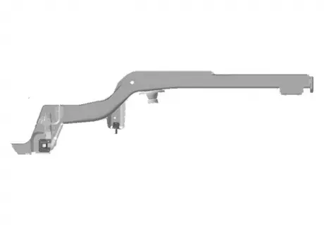 Лонжерон задний левый Jaggi (S21) CHERY S21-5101700-dy