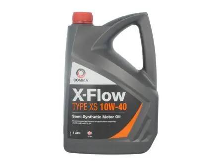 Моторное масло X-FLOW (4L) 10W40 COMMA X-FLOW XS 10W40 SEMI. 4L