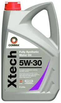 Моторное масло COMMA X-TECH 5W30 5L