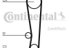 Ремень зубчатый (длина, 60-150) ContiTech CT674 (фото 2)