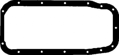 Прокладка піддону картера DAEWOO / CHEVROLET Lanos 1,6 16V A15MF / A16DMS CORTECO 028001P (фото 1)