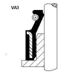 Сальник клапана IN/EX ALFA/PSA/SEAT/VOLVO (VA3 8-26 ACM) CORTECO 12014265 (фото 1)
