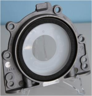Сальник двигуна REAR VAG 1.6 / 1.8 / 2.0 98-) в корпусі, з монтажною оболонкою PTFE CORTECO 20019557B (фото 1)