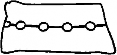 Прокладка кришки клапанної алюмін. DAEWOO Lanos 1,6 16V A16DMS -) 12/98 CORTECO 440000P (фото 1)