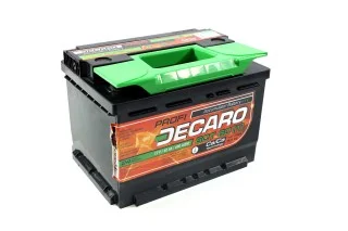 Аккумулятор 60Ah-12v MASTER (242x175x190),R,EN580 DECARO 6СТ-60 А3 (0) M