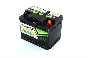 Акумулятор 60Ah-12v PROFI (242x175x175),R,EN600 DECARO 6СТ-60 АЗ (0) PRO