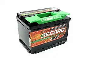 Акумулятор 60Ah-12v START (242x175x190),L,EN480 L+лівий DECARO 6СТ-60 АЗ (1) S