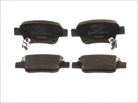 Колодки тормозные задние Geely EX7 Delphi 101402006059
