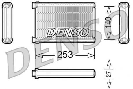 Радіатор опалювача DENSO DRR05005 (фото 1)