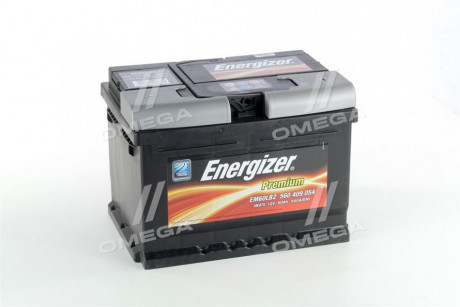 Акумулятор 60Ah-12v Prem. (242х175х175), R, EN540 Energizer 560 409 054