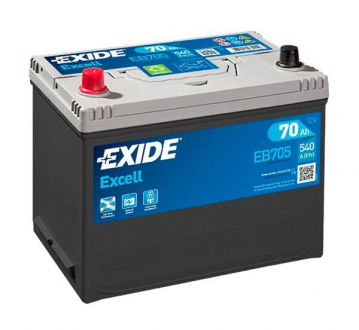 Аккумулятор EXIDE EB705 (фото 1)