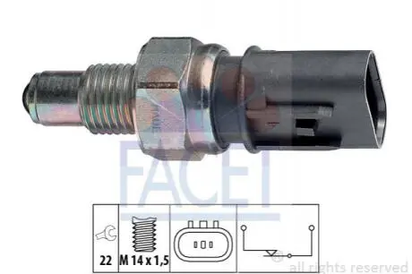 Датчик заднего хода Geely Emgrand FACET 3016007573