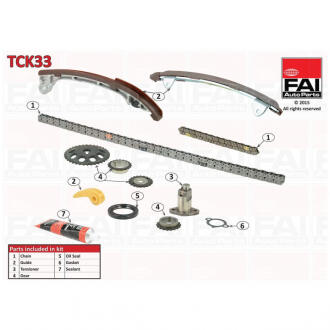 Комплект цепи ГРМ BYD S6 FAI 10404089-00-01