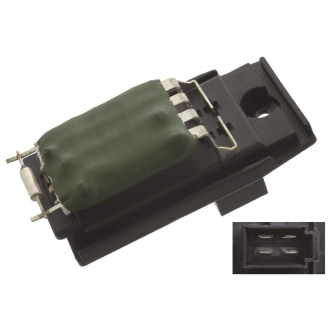Резистор вентилятора печки FORD FEBI BILSTEIN 45415 (фото 1)