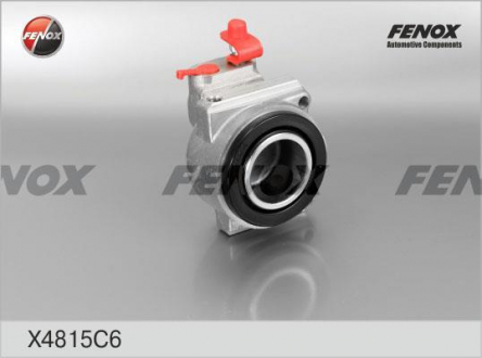 Циліндр гальмівний передній ВАЗ 2101 зовнішній прав. з фіксатив. і пруж. кор. уп. FENOX X4815 C6 (фото 1)