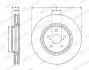 Диск тормозной передний TOYOTA BZ4X FERODO 435120R070 (фото 3)