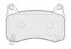 Колодки тормозные передние Tesla Model 3 FERODO 8008242-00-D (фото 2)