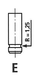 Клапан випускний FRECCIA R4384/RCR