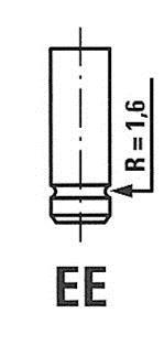 Клапан выпускной SUZUKи 6122/RNT EX FRECCIA R6122/RNT (фото 1)