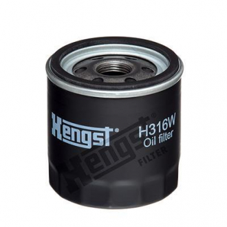 Фильтр масляный VW T5, T6 2.0 TDI 09- (HENGST) HENGST FILTER H316W
