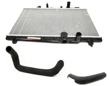 Радиатор охлаждения с патрубками Geely MK Cross KLM KLM AutoParts 1016003403-1016003339-1602200180