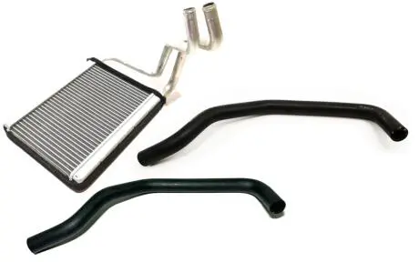Радіатор пічки з патрубками Geely MK/MK2/GC6 KLM KLM AutoParts 1018002735-1017008027-1017008028