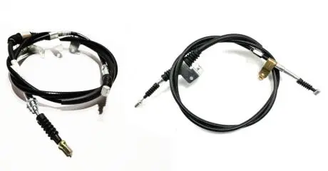 Трос ручного тормоза (комплект) Geely EC7/EC7RV KLM KLM AutoParts 1064001076-1064001077