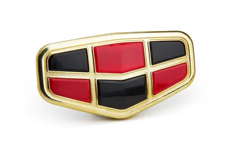 Емблема решітки радіатора Geely EC-7 EC-7RV Aftermarket 1068002619