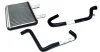 Радіатор грубки з патрубками 36мм Geely CK/CK2 KLM KLM AutoParts 8101019003-1017016367-1064020015 (фото 1)