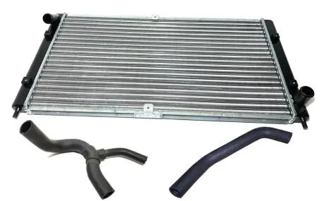 Радиатор охлаждения (трубчатый) с патрубками Chery Amulet/Karry KLM KLM AutoParts A15-1301110-A15-1303110-A15-1303210