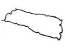Прокладка клапанної кришки Chery Tiggo 2 KLM AutoParts D4G15B-1003042 (фото 2)