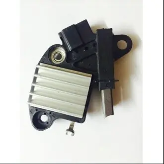 Реле-регулятор генератора №1 (овальная 3-контактная фишка) Chery QQ (S11) Aftermarket S11-1RD3701111