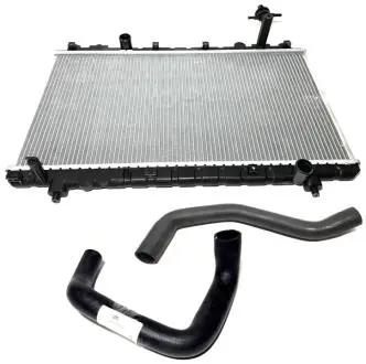 Радиатор охлаждения с патрубками Chery Tiggo FL KLM KLM AutoParts T11-1301110BA-T11-1303201BA-T11-1303301BA