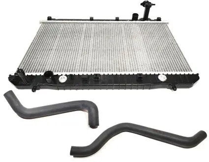 Радиатор охлаждения с патрубками Chery Tiggo2,4 АКПП KLM KLM AutoParts T11-1301110CA-T11-1303211-T11-1303111