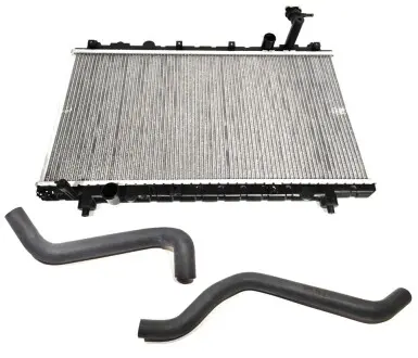 Радиатор охлаждения с патрубками Chery Tiggo KLM KLM AutoParts T11-1301110-T11-1303211-T11-1303111