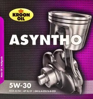 Масло моторное ASYNTHO 5W/30 5L KROON OIL 20029