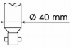Амортизатор Gas-A-Just газовий задній KYB 551810 (фото 2)
