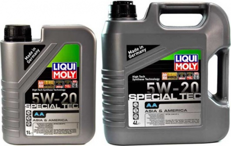 Моторне масло SAE 5W-20 SPECIAL TEC AA (API SM, ILSAC GF-4) 1л LIQUI MOLY 7620 (фото 1)