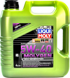 Масло моторне Molygen New Generation 5W-40 4л LIQUI MOLY 9054 (фото 1)