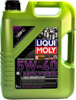 Масло моторное Molygen New Generation 5W-40 (5 л) LIQUI MOLY 9055