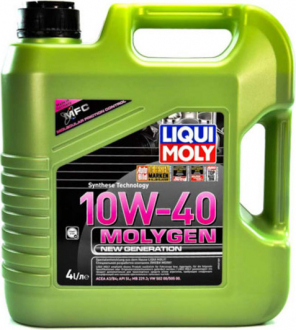 Масло моторне Molygen New Generation 10W-40 (4 л) LIQUI MOLY 9060 (фото 1)