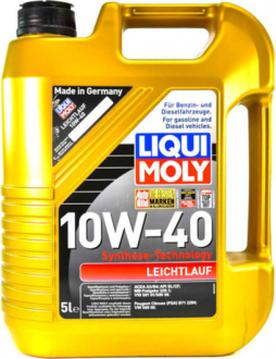 Масло моторное Leichtlauf 10W-40 (5 л) LIQUI MOLY 9502 (фото 1)