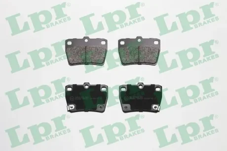 Тормозные колодки дисковые LPR 05P997