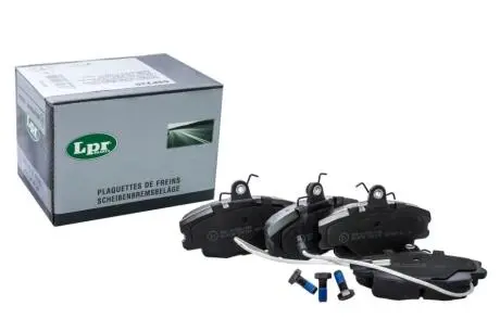 Колодки тормозные передние Lifan 520 Breez FL SMA Maple LPR L3501102A1