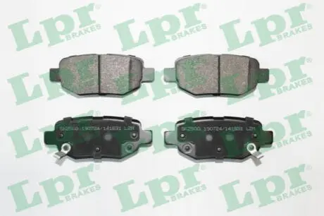Колодки тормозные задние Chery Tiggo 4/7 LPR T15-6GN3502080