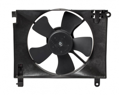 Вентилятор охолодження радіатора Авео (02-) з кожухом LUZAR LFK 0522 (фото 1)