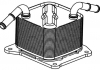 Радиатор масл. для а / м Nissan Juke (10 -) / Лада Vesta (15-) 1.6i CVT (JF015E) LUZAR LOc 0101 (фото 2)