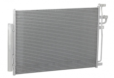 Радиатор кондиционера Captiva 2.4/3.2 (06-) АКПП/МКПП с ресивером LUZAR LRAC 0543 (фото 1)