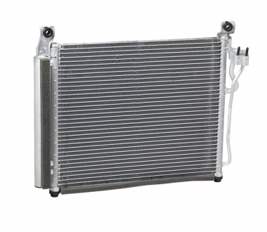 Радиатор кондиционера Picanto 1.1 (04-) АКПП/МКПП LUZAR LRAC 0807 (фото 1)